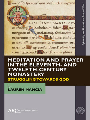 cover image of Meditation and Prayer in the Eleventh- and Twelfth-Century Monastery
